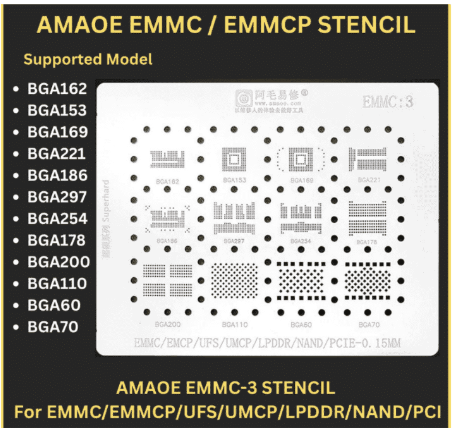 EMMC3 stencil for
