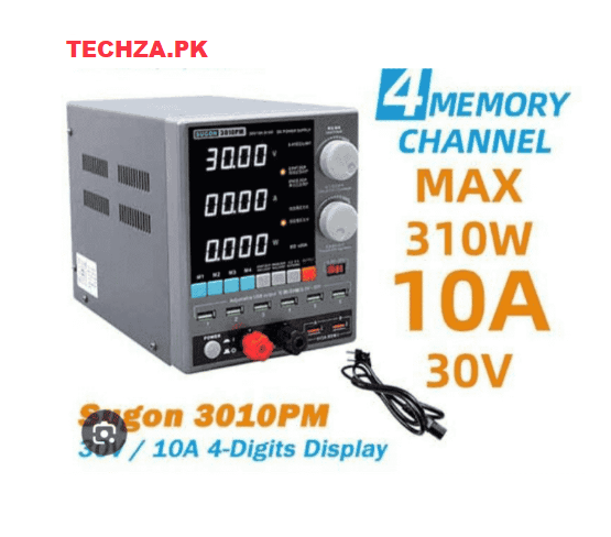 SUGON 3010PM Adjustable Digital DC Power Supply With Short Killer ( 30V-10A