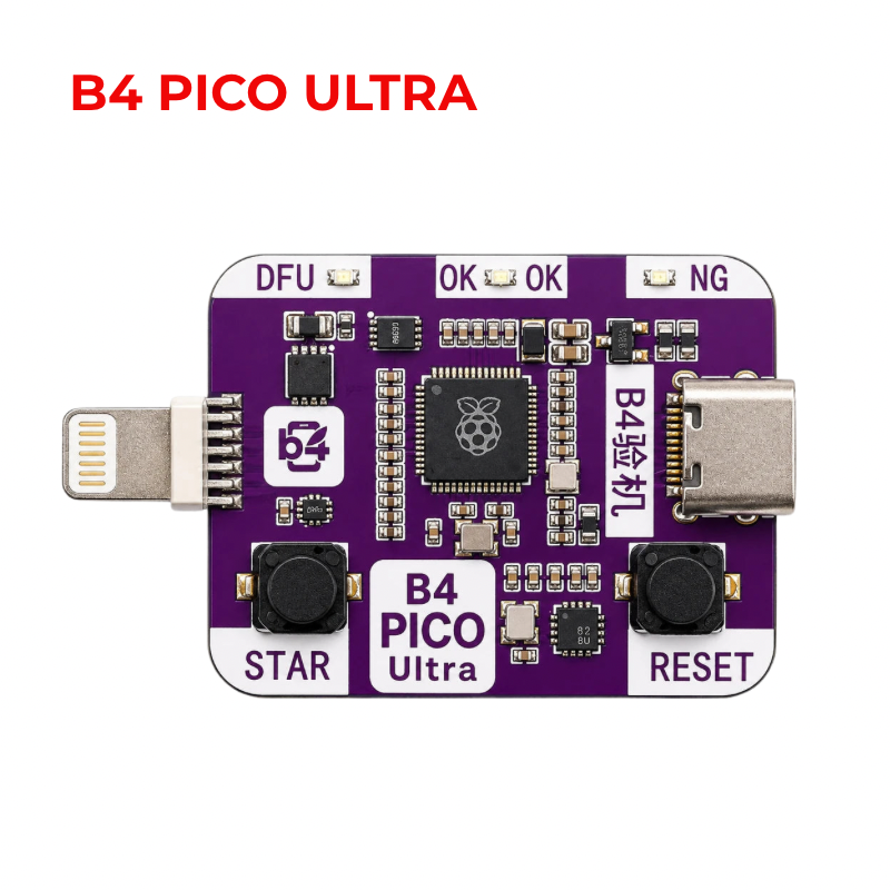 B4 Pico Ultra RP2350A Auto DFU Tool for iPhone PWN