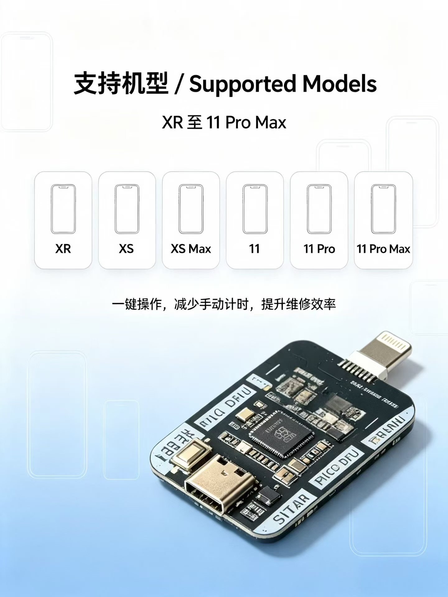 B4 Pico Mode DFU Board – RP2350 Microcontroller Tool for iOS Repair, Factory Reset & Purple Mode best Price in pakistan — image 2