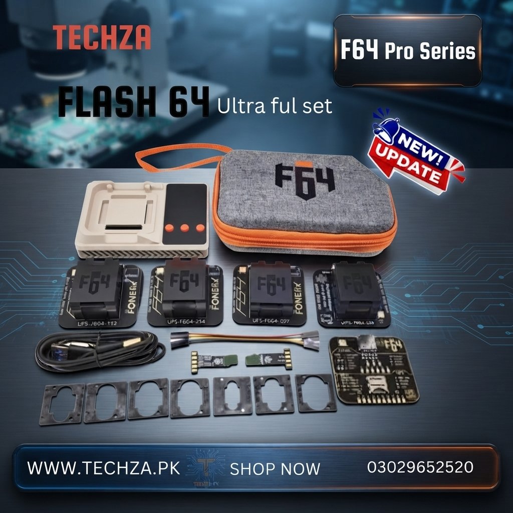 Flash 64 Ultra Tool Box Full Set – Original UFS/eMMC Programmer